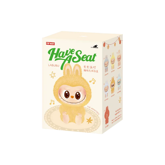 POP MART Labubu THE MONSTERS - Have a Seat Vinyl Plush Blind Box