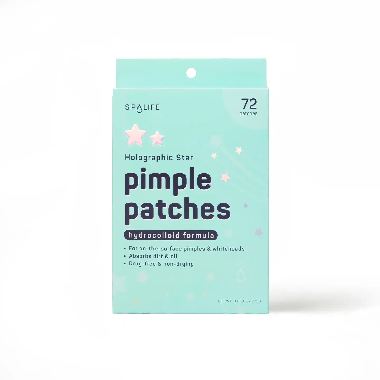 Hydrocolloid Star Pimple Patches - 72 Count
